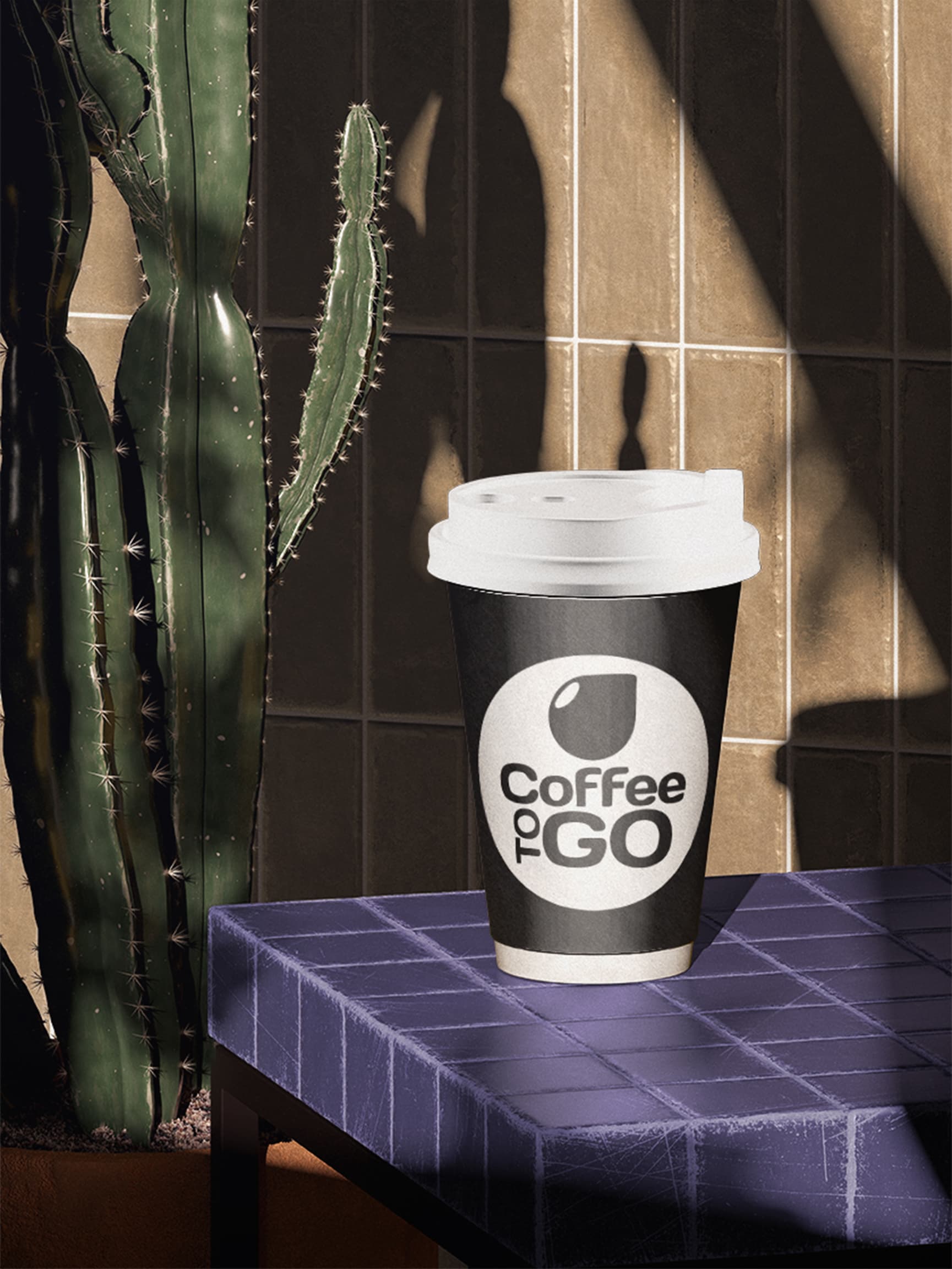 Projekt opakowania Coffee to Go - Branding i packaging design
